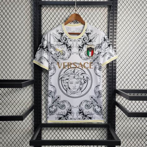 Italy 23/24 Special “Italy X Versace” White Jersey.